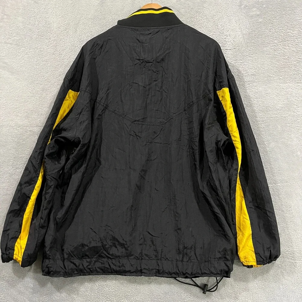 Vintage Winner Jacket Mens Large Windbreaker Color Block Y2K Half Zip Streetwear